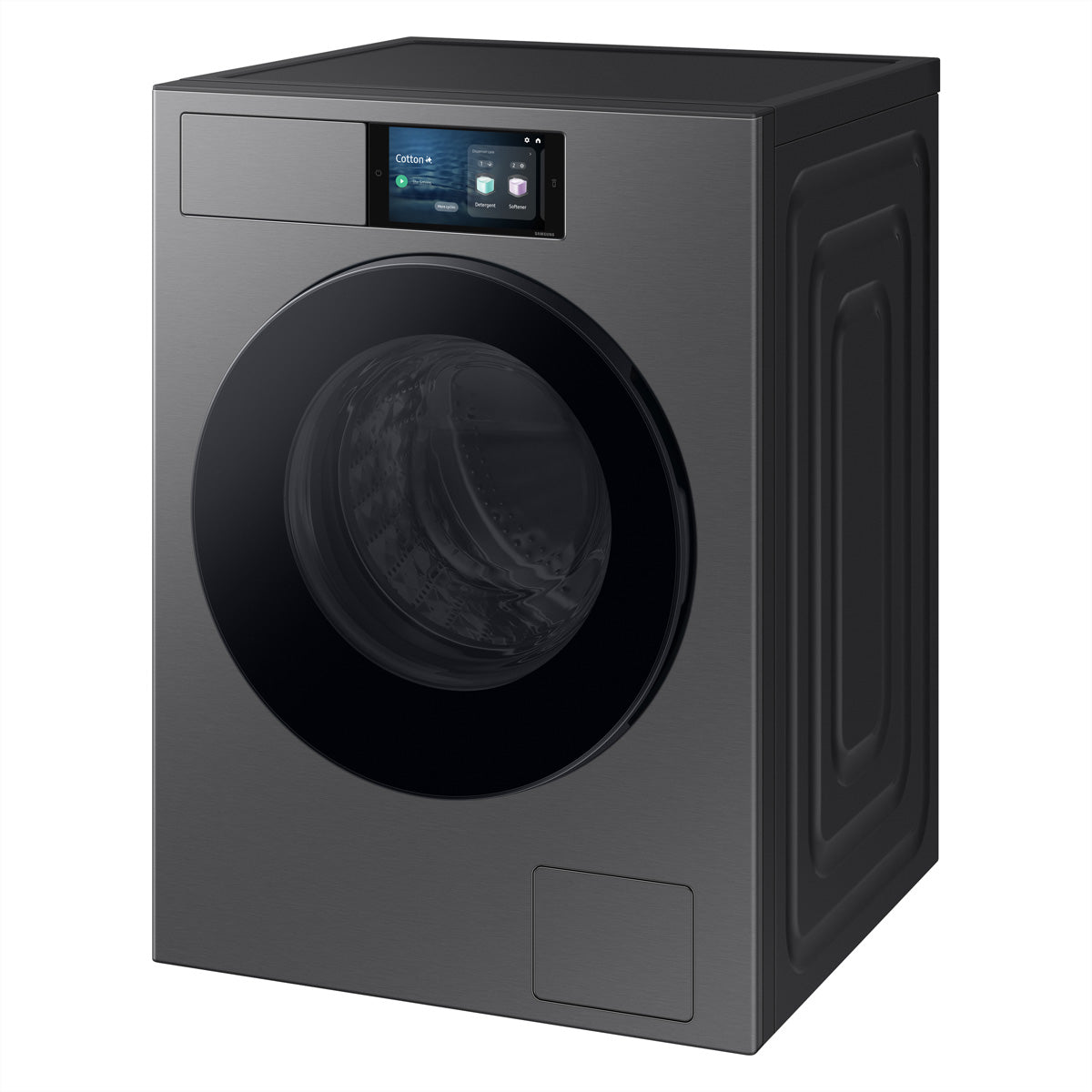 Samsung Waschmaschine Frontlader, WF90H09C4ST5, 9 kg, Schwarz, Energieklasse A