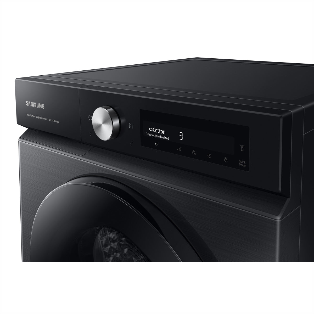 Samsung Wäschetrockner DV7400 – 9 kg, Wärmepumpe, A+++ – Schwarz