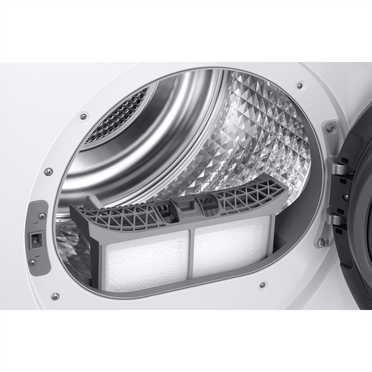 Samsung Wäschetrockner DV6000 – 60 × 85 × 60 cm, weiss, Wärmepumpe, 9 kg
