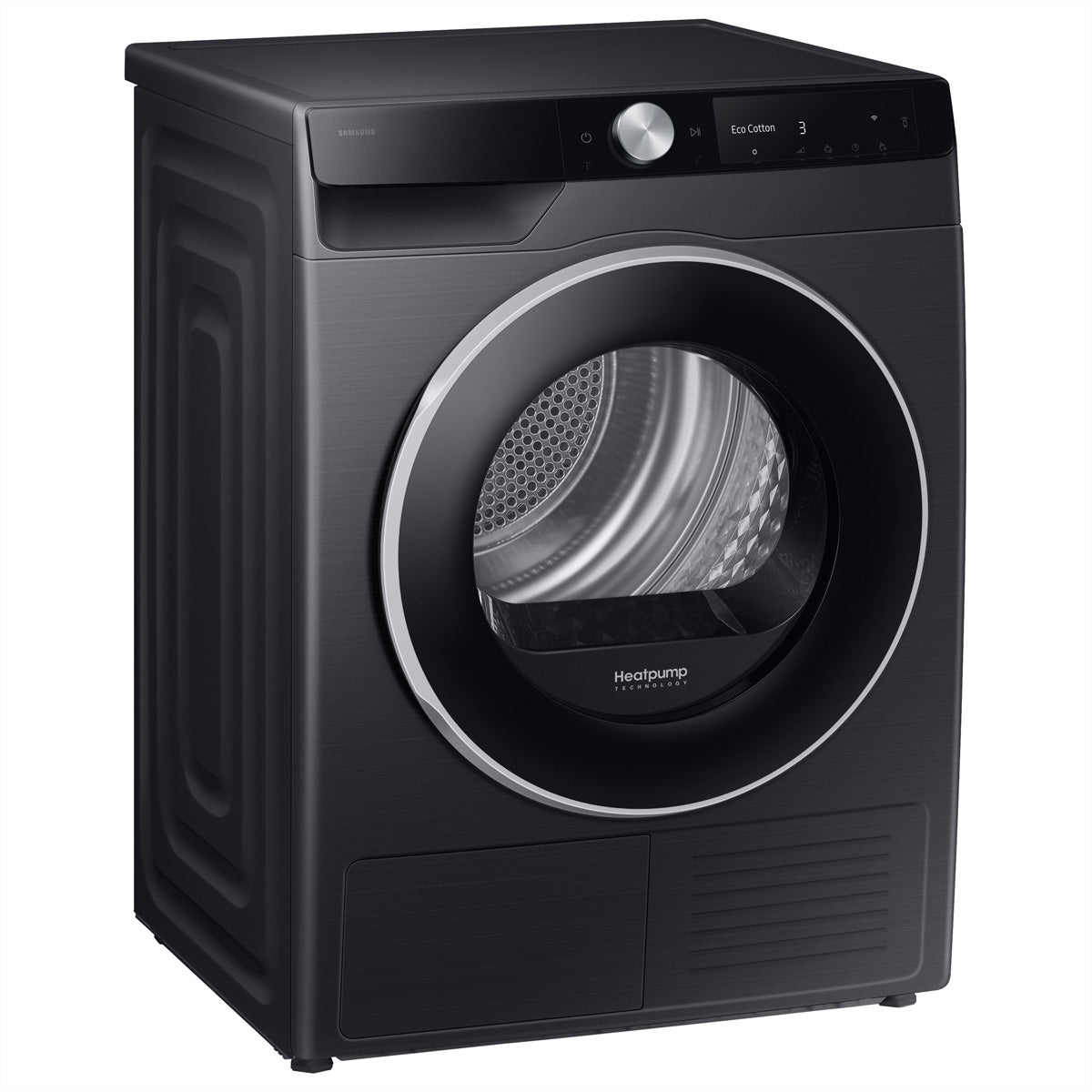 Samsung Wäschetrockner DV6000 – 9 kg, Wärmepumpe, AI Dry+, A – Schwarz