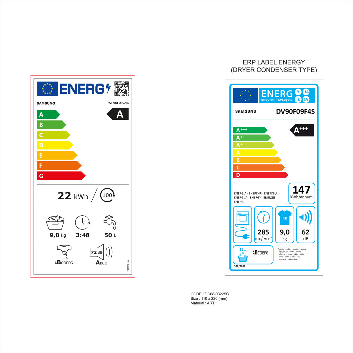 Samsung Waschturm WF90F09C4SU5_DV90F09F4SU5_SKK-ZSD – 9 kg/9 kg, Wärmepumpentrockner – schwarz