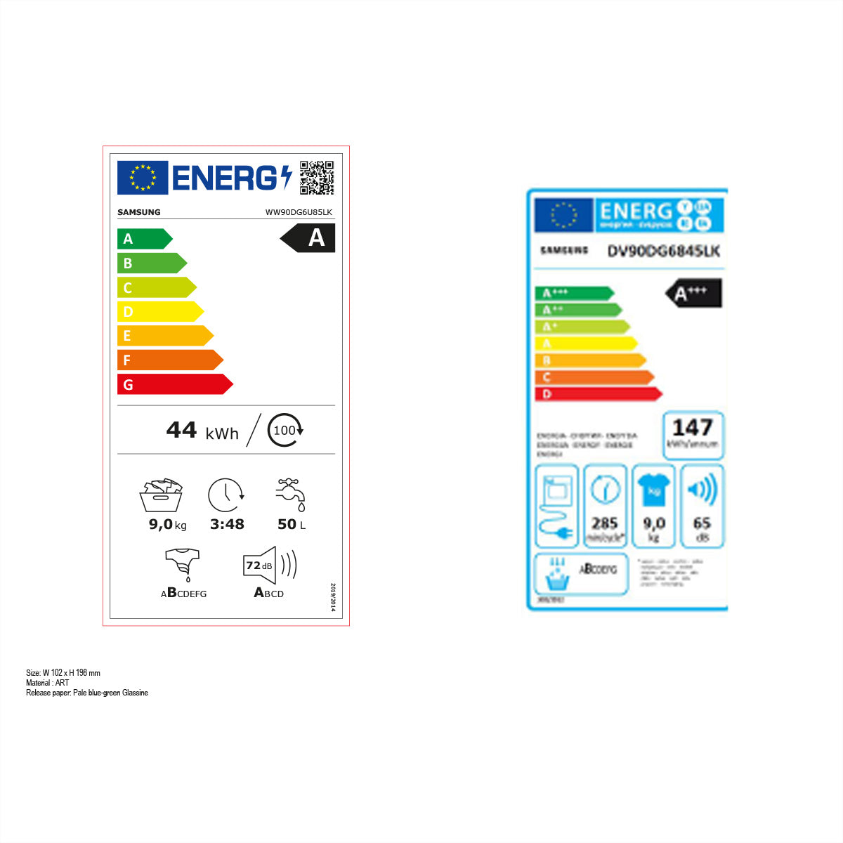 Samsung Waschturm WW90DG6U85LKU5_DV90DG6845LKU5_SKK-DF – 9 kg/9 kg, Wärmepumpe – Schwarz