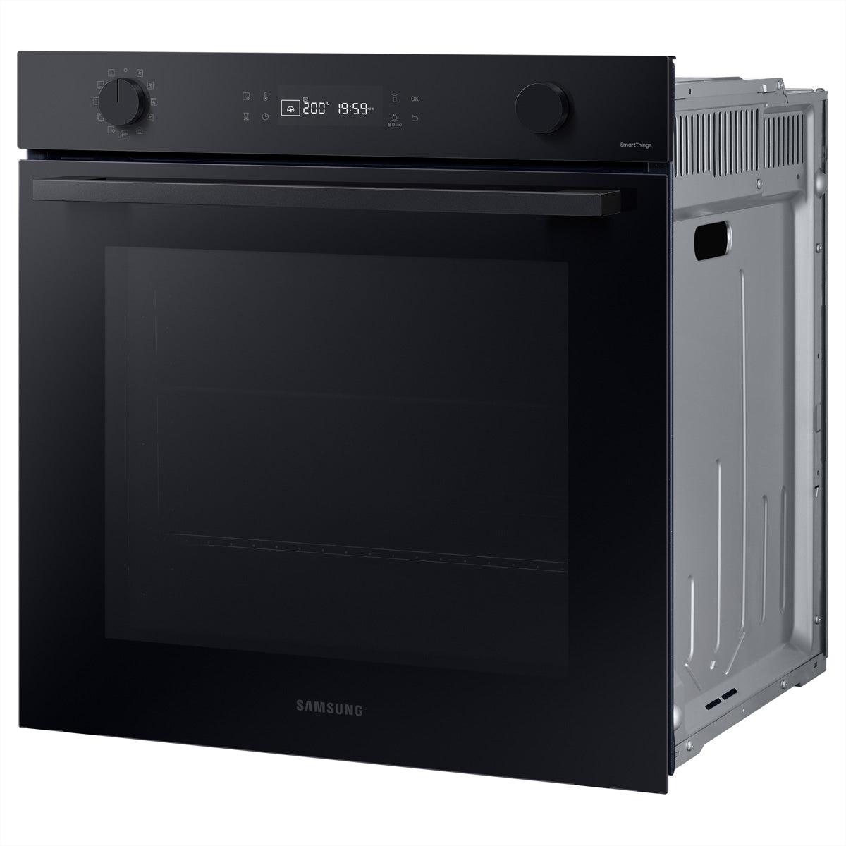 Samsung Einbau-Backofen NV7B41201AK/U3 – 76 l, Grill & Heissluft, 1800 W – Schwarz