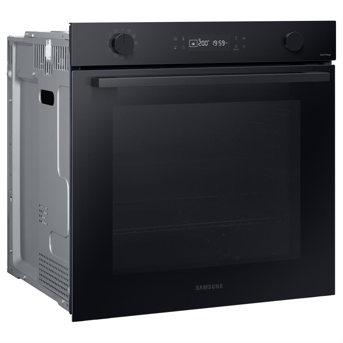 Samsung Einbau-Backofen NV7B41201AK/U3 – 76 l, Grill & Heissluft, 1800 W – Schwarz