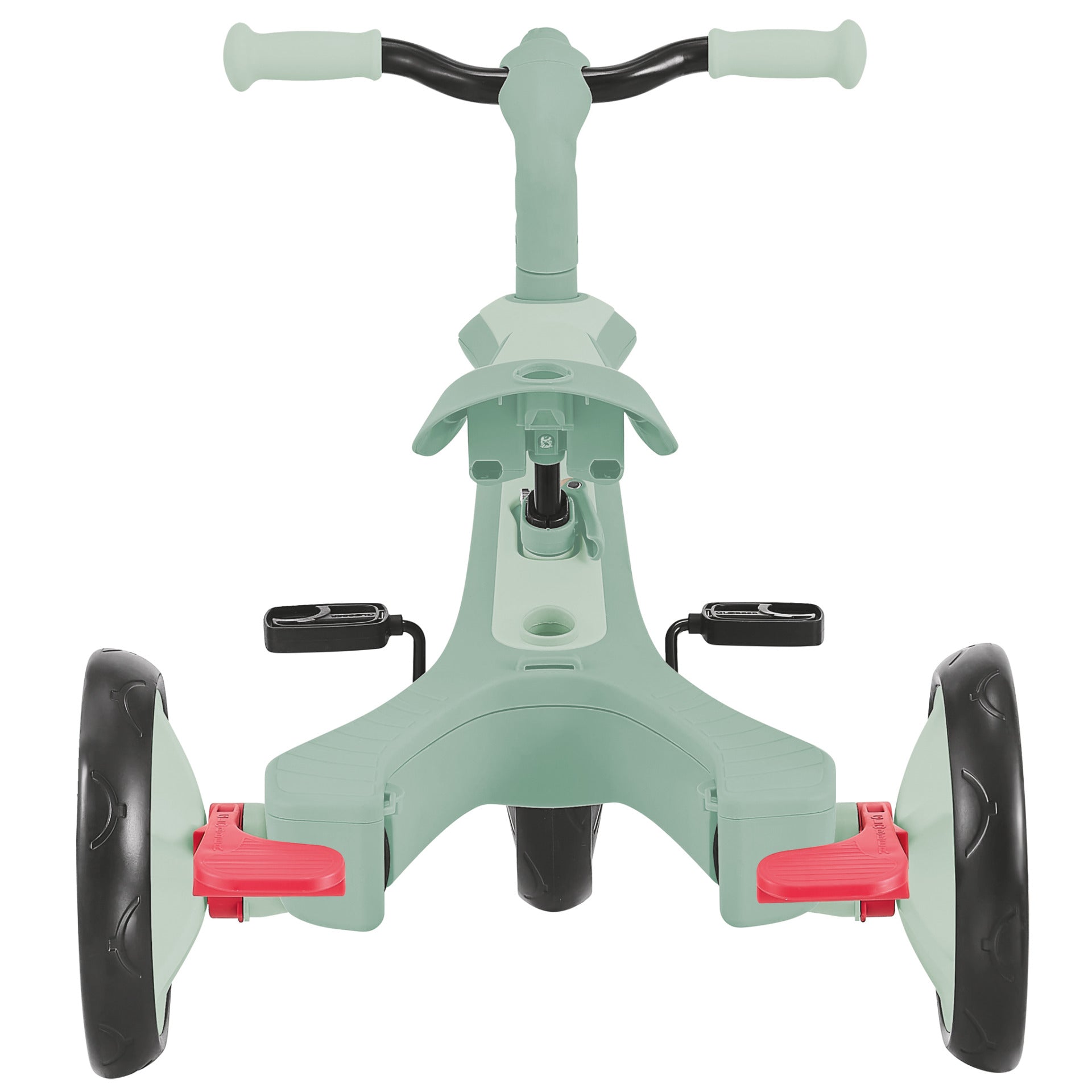 Globber Explorer 4-in-1 Dreirad – Schiebestange, verstellbarer Sitz – Ø 25,4 cm – ab 10 M. – Pistazie