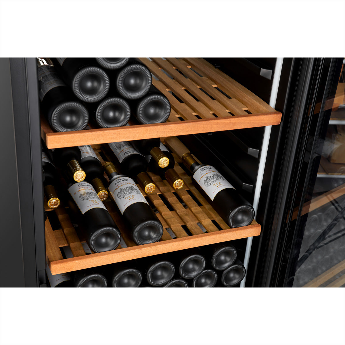 Climadiff Weinkühlschrank MILLESIME 200B – 389 l, 220/240 V, Kompressor, Energieeffizienzklasse F