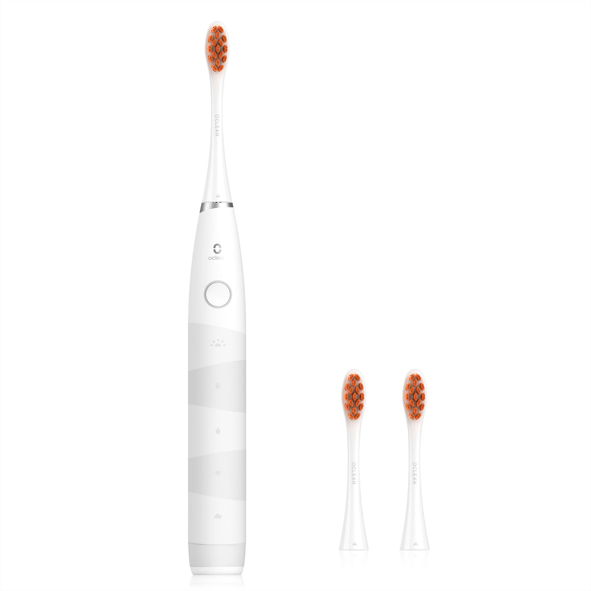 Oclean Schallzahnbürste Flow S – 5 Modi, Akku, 2 Bürstenköpfe – Weiss