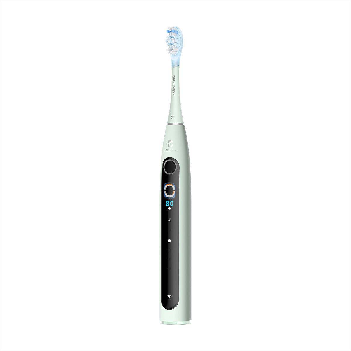 Oclean Schallzahnbürste X Pro 20 – IPX7, Akku – 2 Bürstenköpfe, Grün