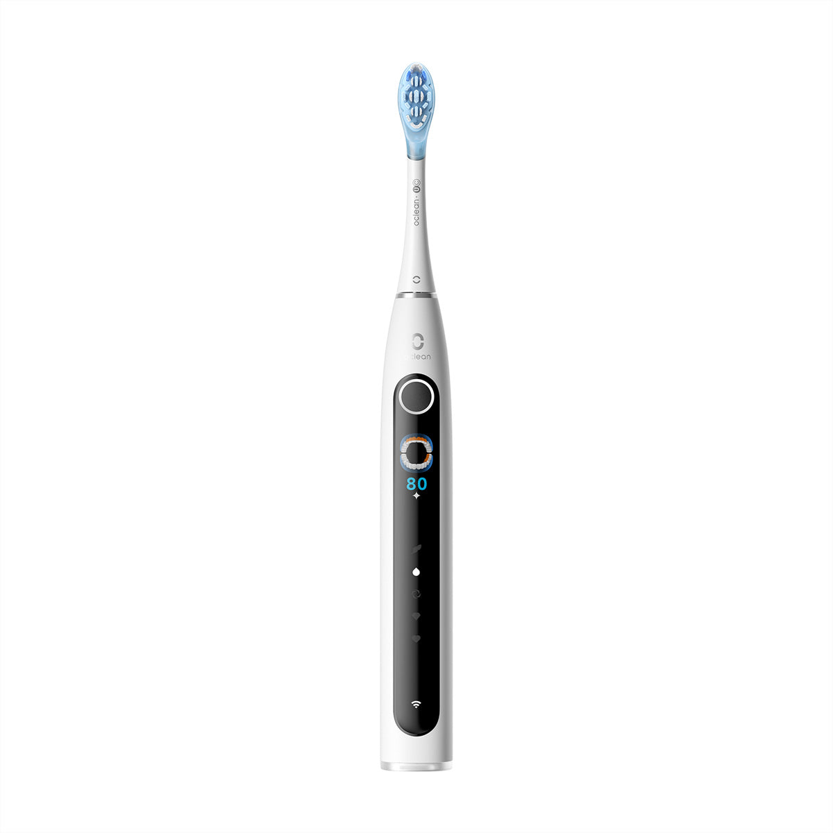 Oclean X Pro 20 – Elektrische Schallzahnbürste – 84'000 Bewegungen/min, 5 Modi – 2 Bürstenköpfe – Weiss
