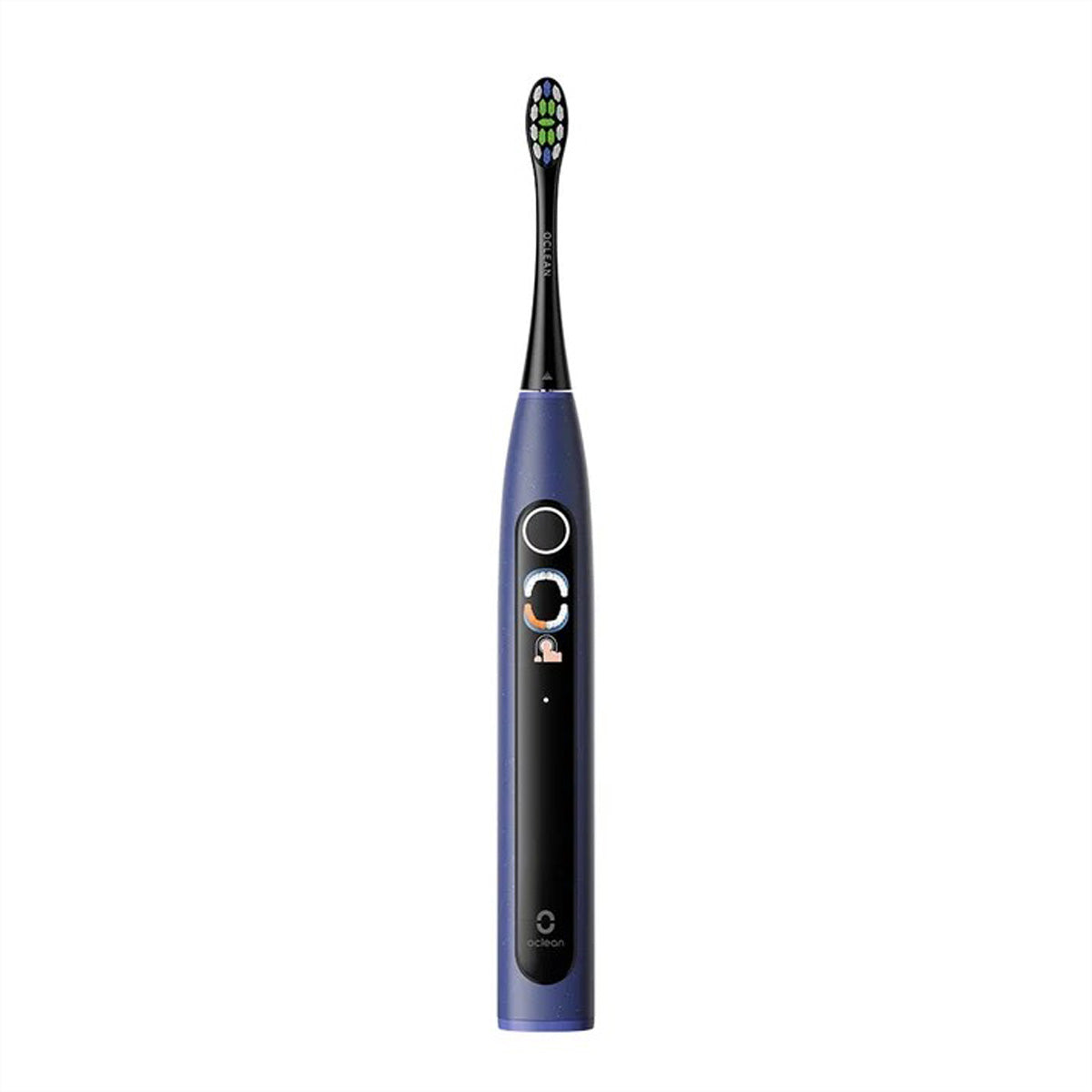 Oclean Schallzahnbürste X Lite Set – 72'000 Bewegungen/min, Smart Screen – 40 Tage Akku – Blau