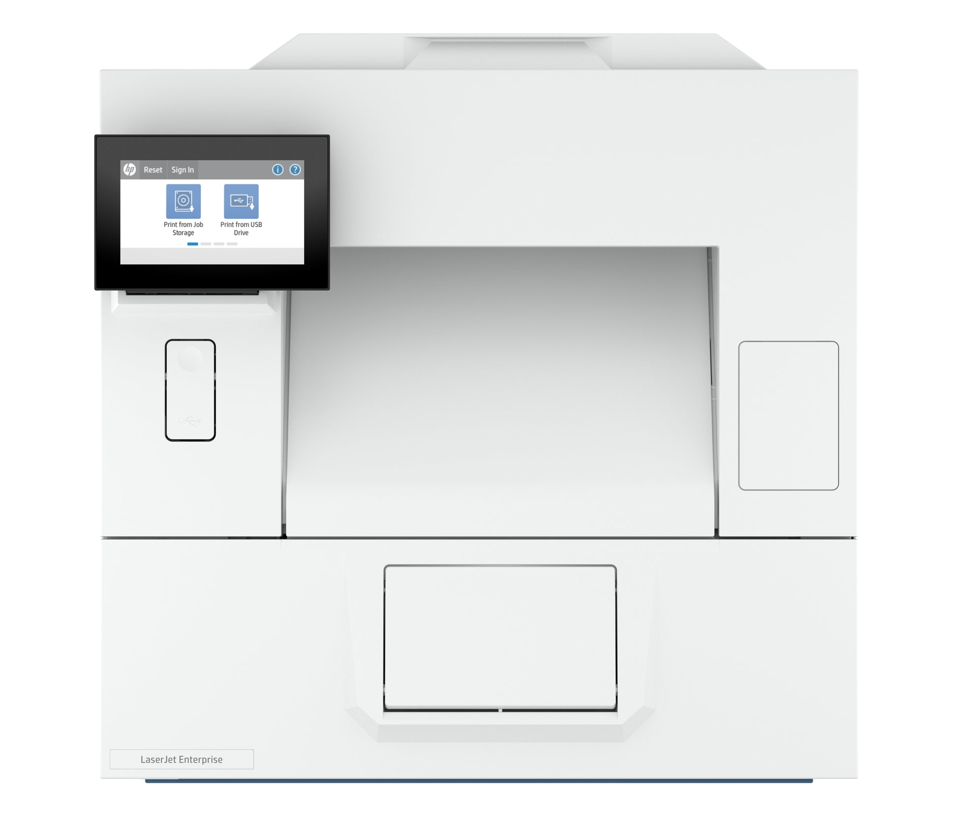 HP Laserdrucker 1200 x 1200 dpi – Schwarz-Weiss, A4, Duplex, LAN, USB, 50 Seiten pro Minute, AirPrint, Mopria