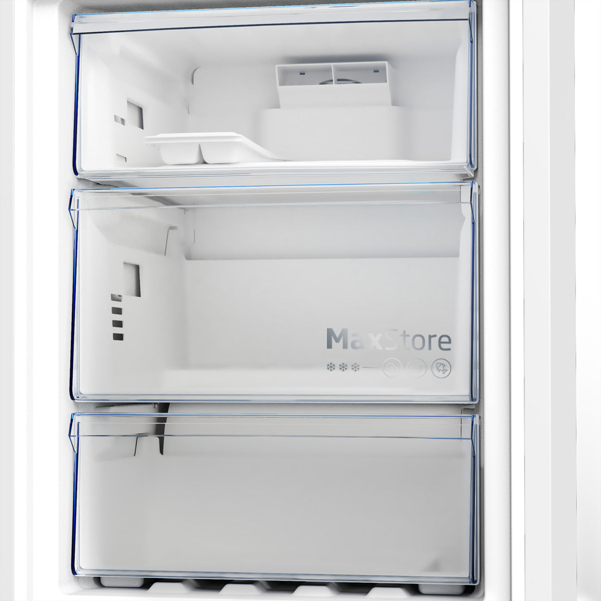 Beko Kühl-Gefrierkombination KG535 – 355 l, 230 V, Energieeffizienzklasse D, 35 dB