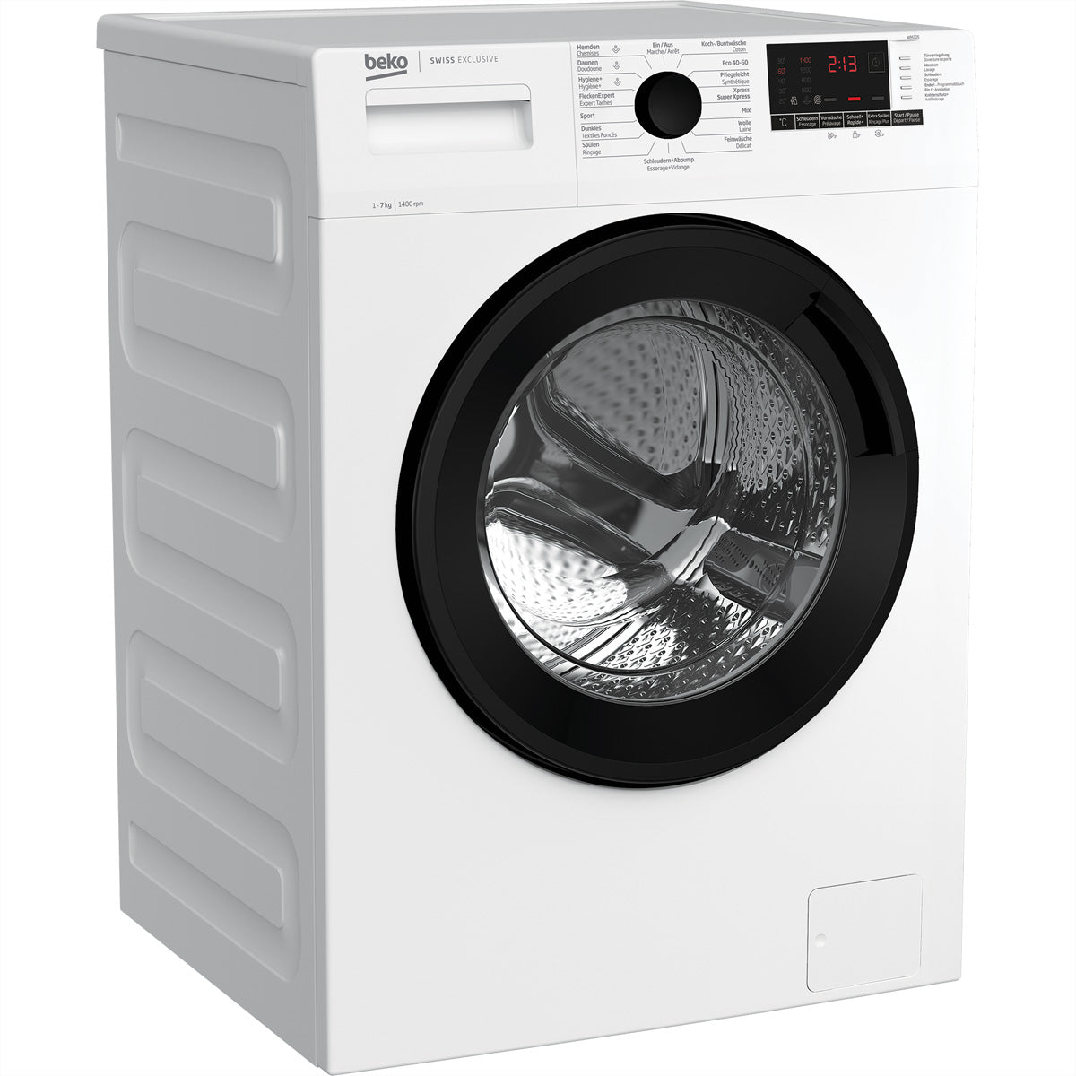 Beko Waschmaschine WM207 – 7 kg, 1351 U/min, Energieeffizienzklasse A – weiss