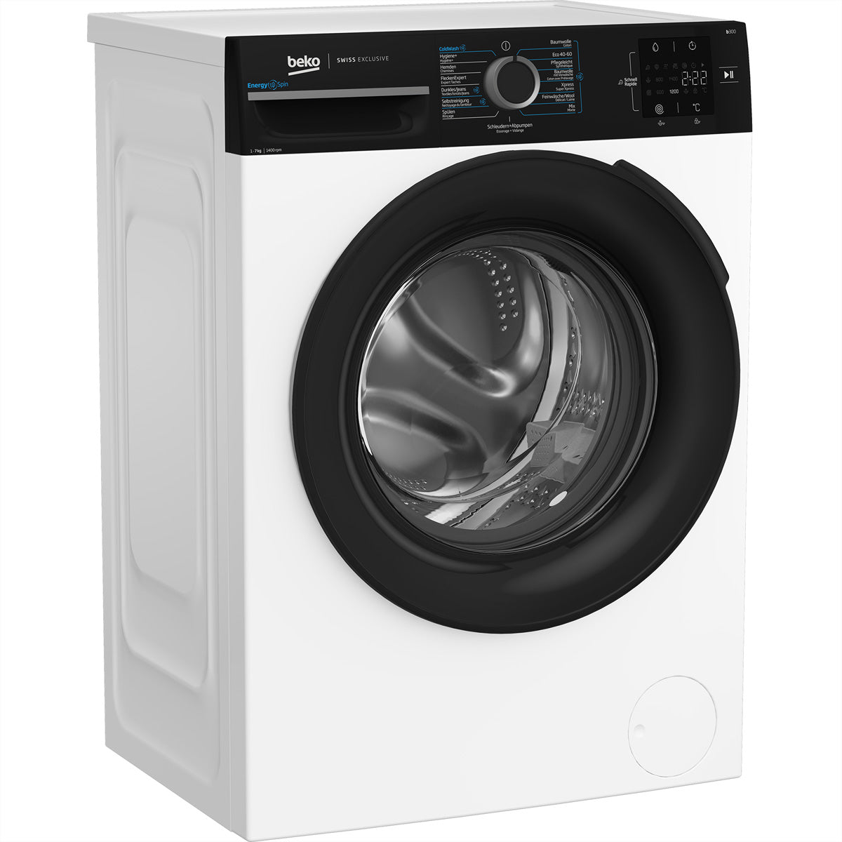 Beko Waschmaschine WM207 – 7 kg, 1351 U/min, Energieeffizienzklasse A – weiss