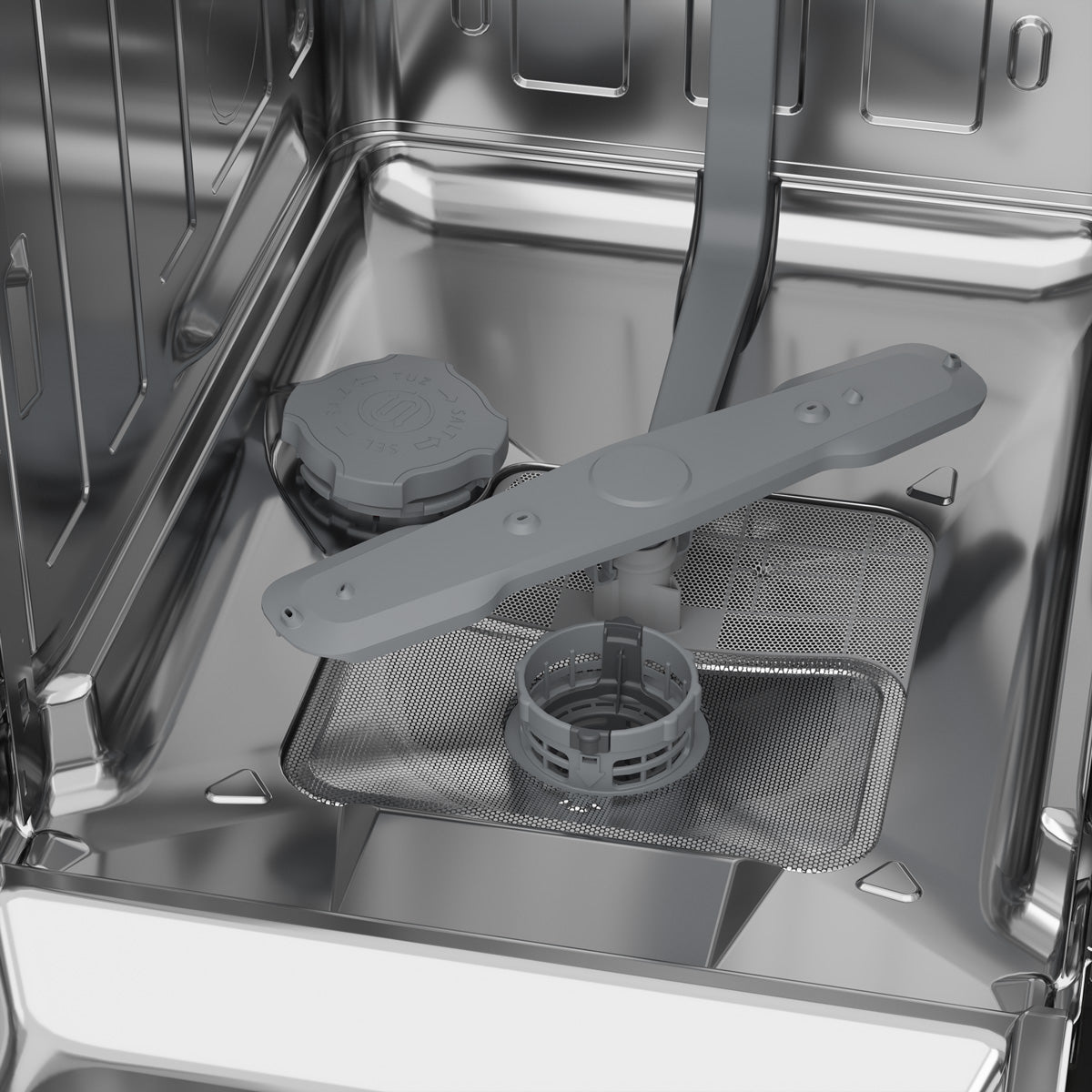 Beko Einbau-Geschirrspüler EGV4540 – 45 cm, 9 Massgedecke, 11,5 l/Spülgang, 46 dB(A), Energieklasse D – Weiss