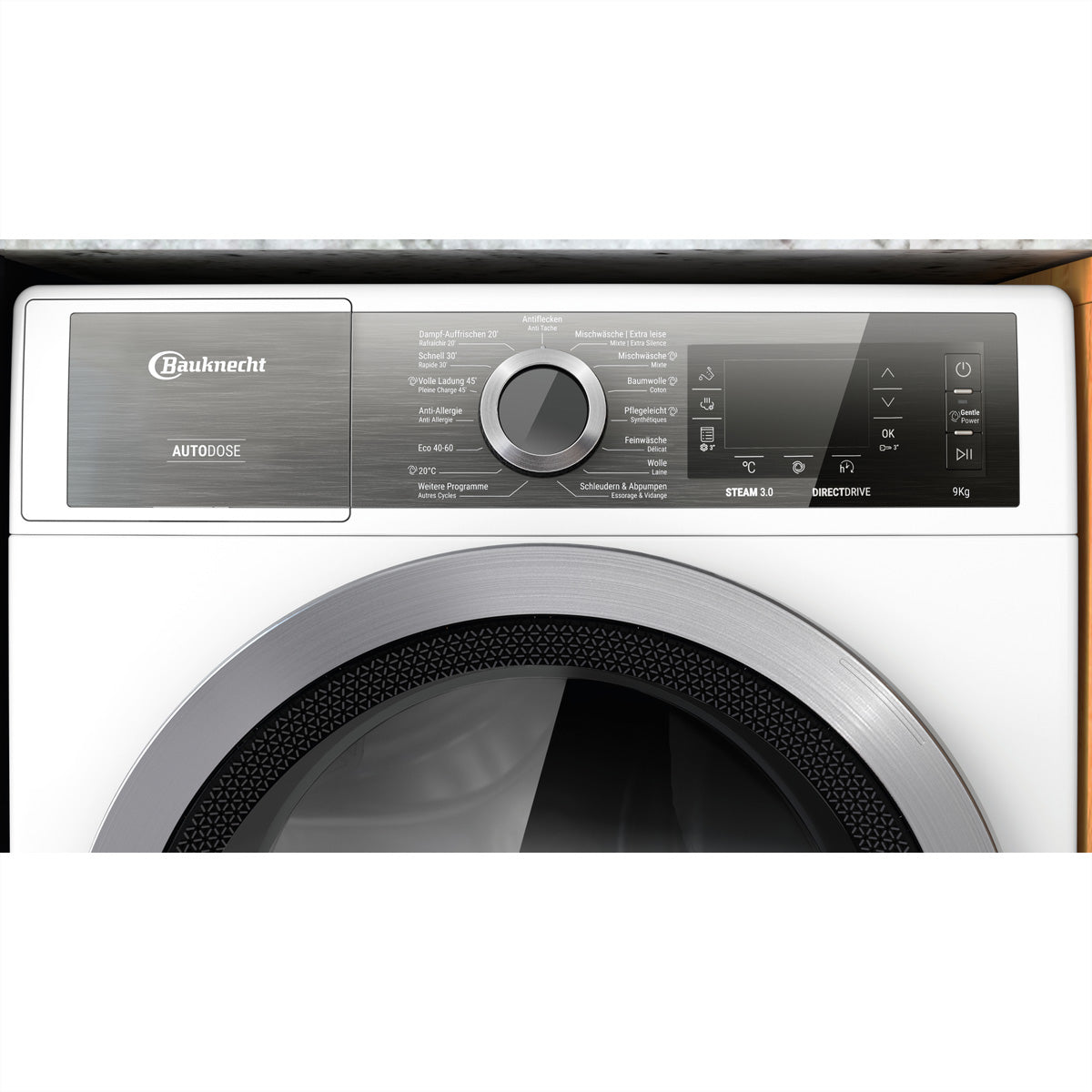 Bauknecht Waschmaschine B6 W845WB CH – 9 kg, 1400 U/min, Energieklasse A