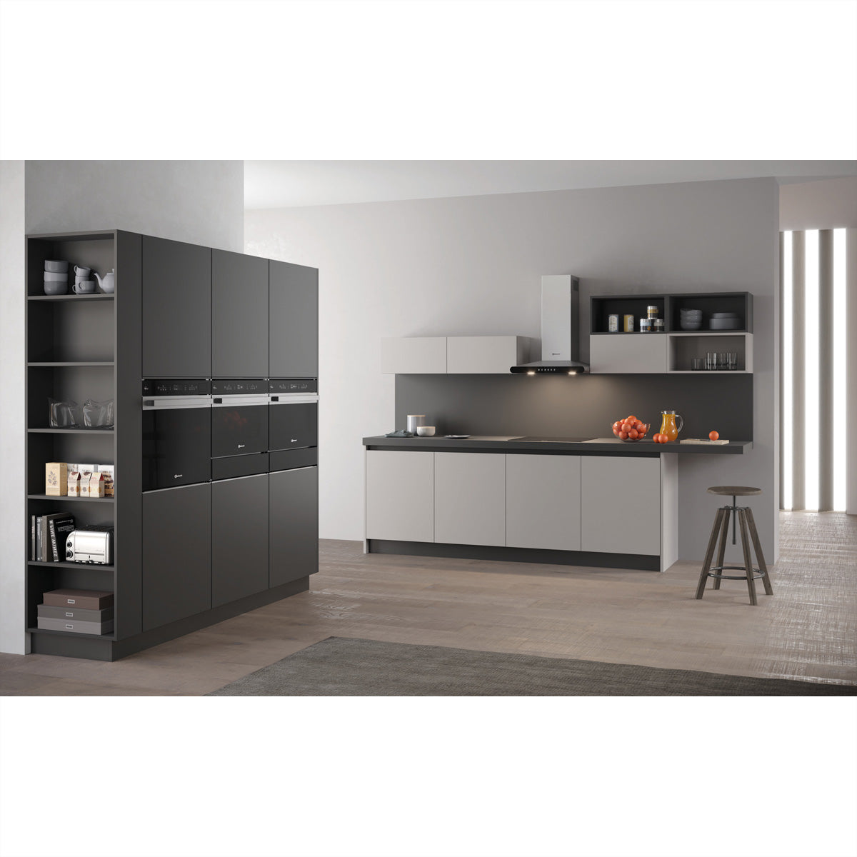 Bauknecht Kombi-Steamer ECSK7 CT845 PTCH – 29 l, Dampf & Heissluft, 1450 W – schwarz/edelstahl