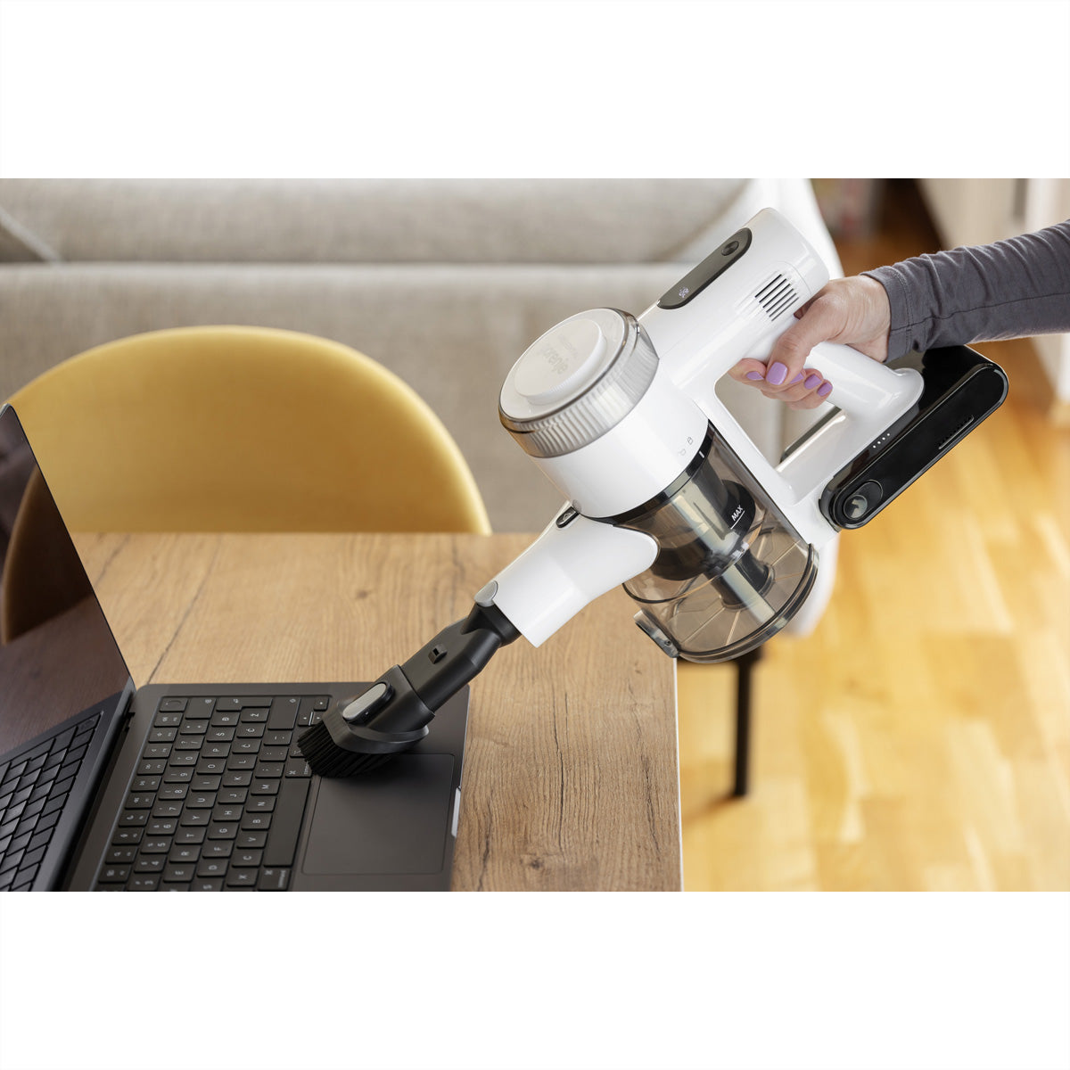 Gorenje Kabelloser Staubsauger SVC259400NES NEOESSENTIAL, 2-in-1 – 50 min, 60 AW, Behälter 0,6 l