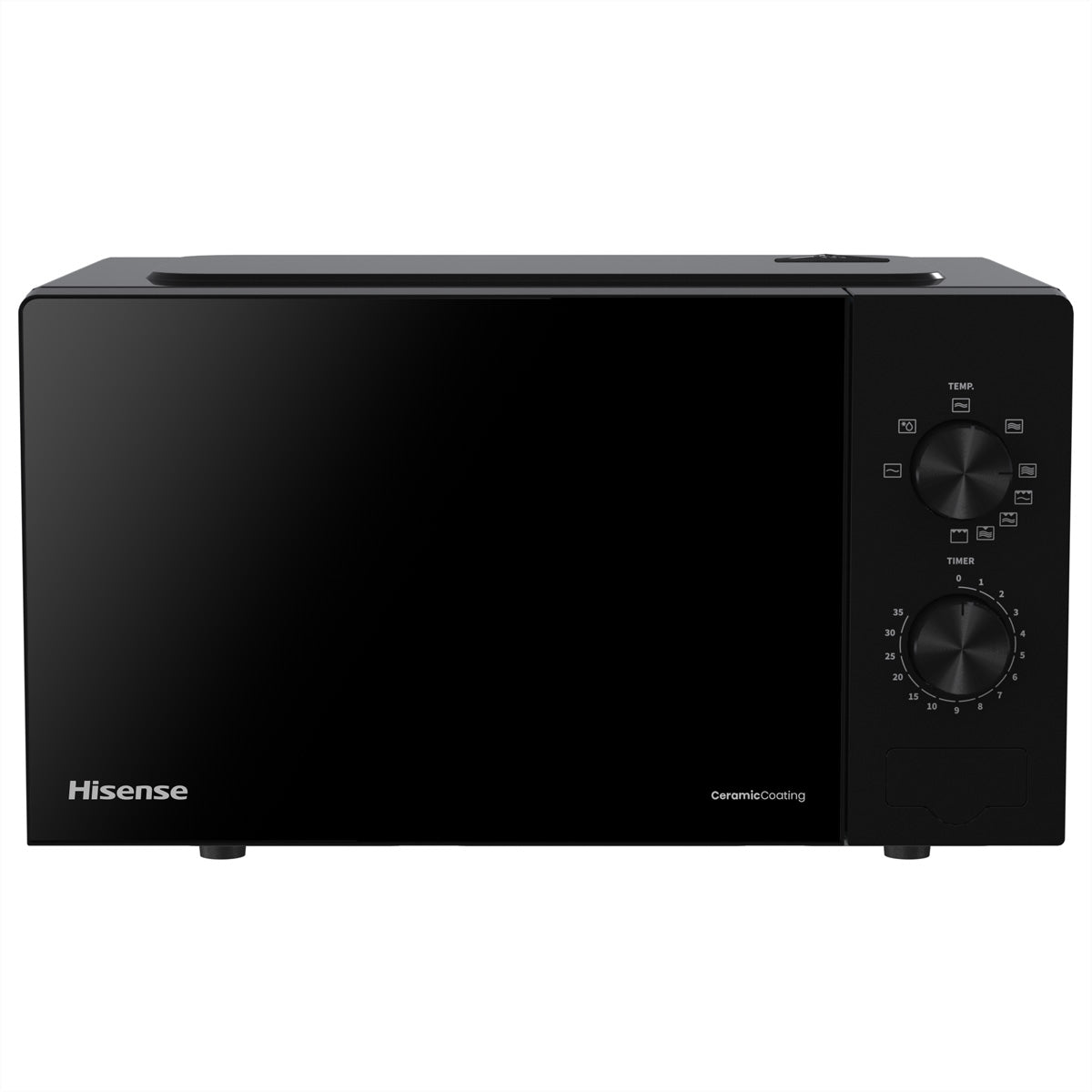Hisense Grill Mikrowelle H20MOBP1GCH – 20 l, Grill, 1000 W – schwarz