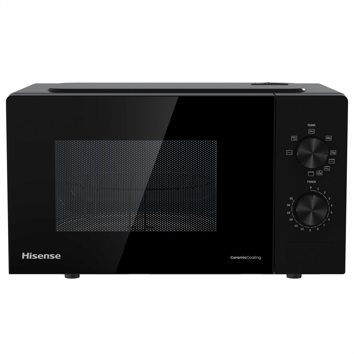 Hisense Grill Mikrowelle H20MOBP1GCH – 20 l, Grill, 1000 W – schwarz