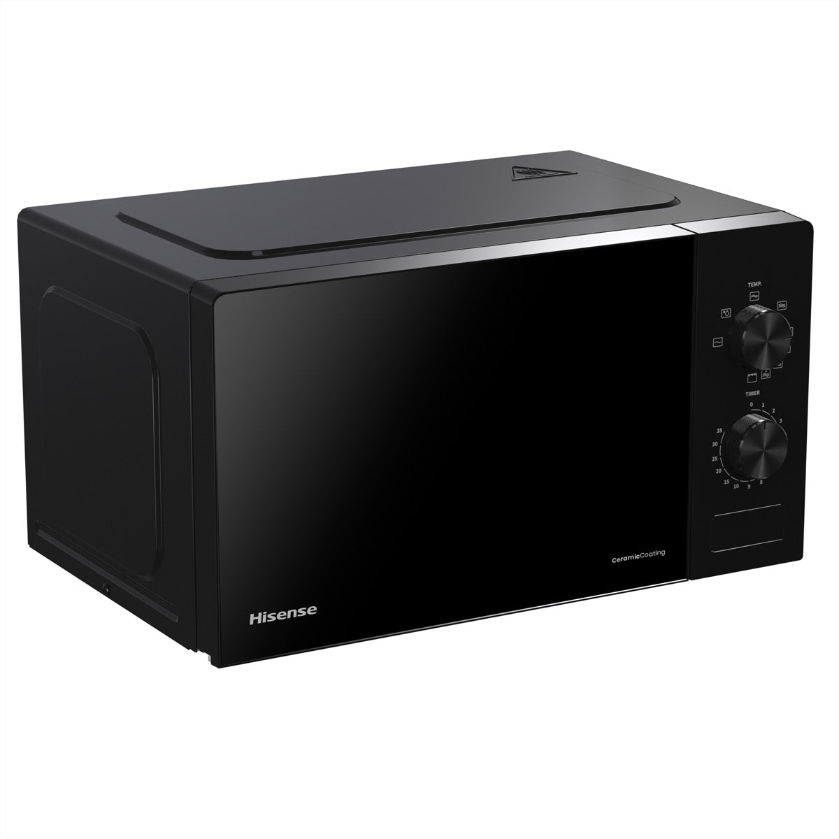 Hisense Grill Mikrowelle H20MOBP1GCH – 20 l, Grill, 1000 W – schwarz