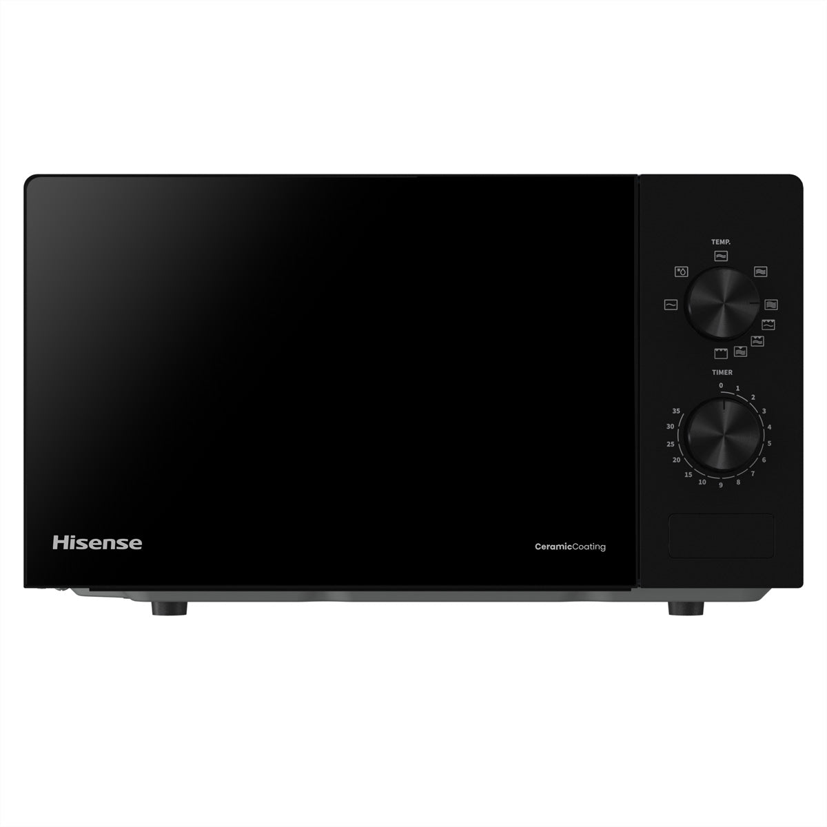 Hisense Grill Mikrowelle H20MOBP1GCH – 20 l, Grill, 1000 W – schwarz
