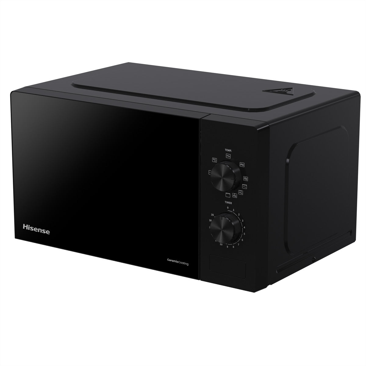 Hisense Grill Mikrowelle H20MOBP1GCH – 20 l, Grill, 1000 W – schwarz