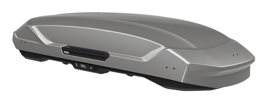 Thule Dachbox Motion 3 XXL – 600 l, bis 75 kg, 92 × 46 × 232 cm – Titan