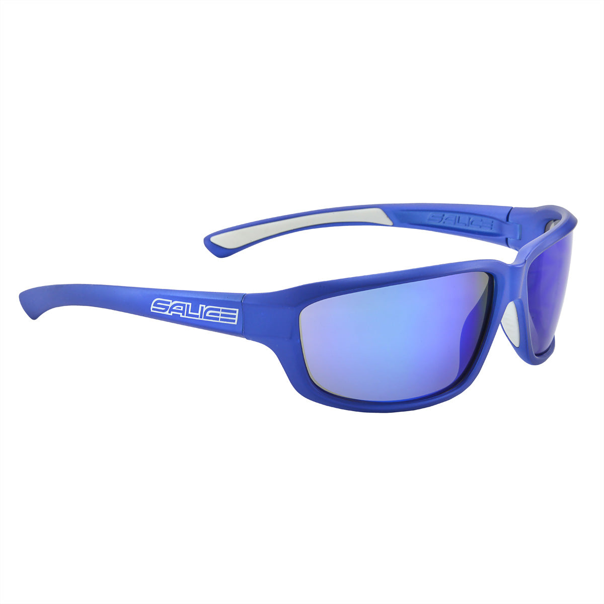 Salice Occhiali Schutzbrille 001RW – Blaue Gläser, 100 % UV-Schutz, Polycarbonat