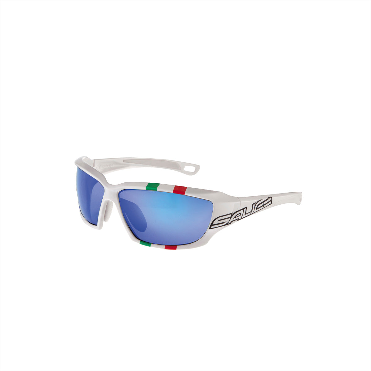Salice Occhiali Schutzbrille 003ITA – Blaue Gläser, 100 % UV-Schutz (UVA/UVB), Polycarbonat