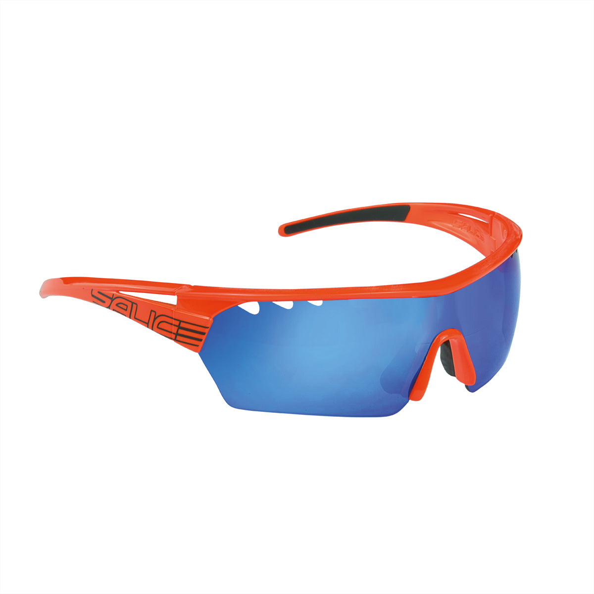 Salice occhiali Salice Schutzbrille 006RW – Blaue Gläser, 100 % UV-Schutz (UVA/UVB), Polycarbonat