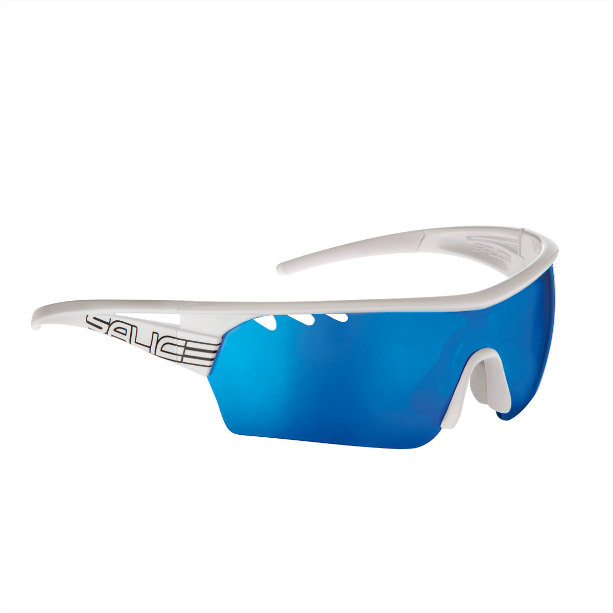 Salice Occhiali Schutzbrille 006RW – Blaue Gläser, 100 % UV-Schutz, Polycarbonat