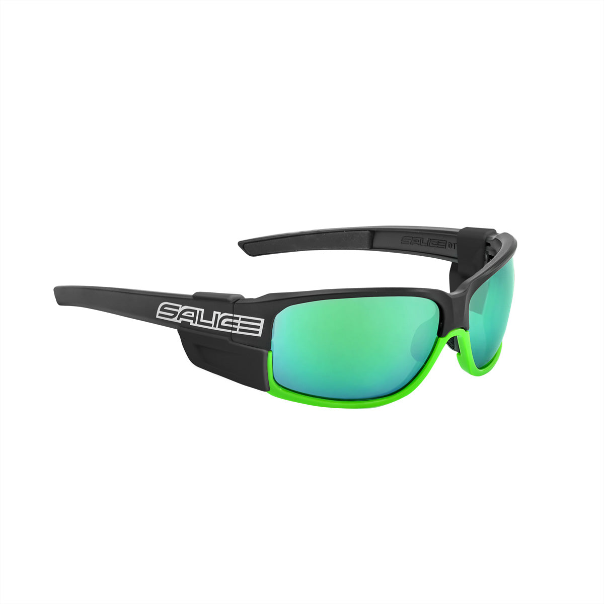 Salice Occhiali Schutzbrille 015RW – Grüne Gläser, kratzfest, 100 % UV-Schutz