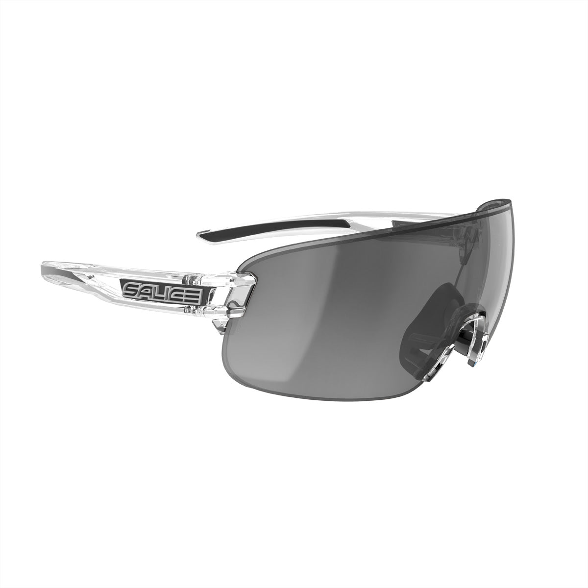 Salice Occhiali Schutzbrille 021RW – Schwarze, verspiegelte Gläser, 100 % UV-Schutz