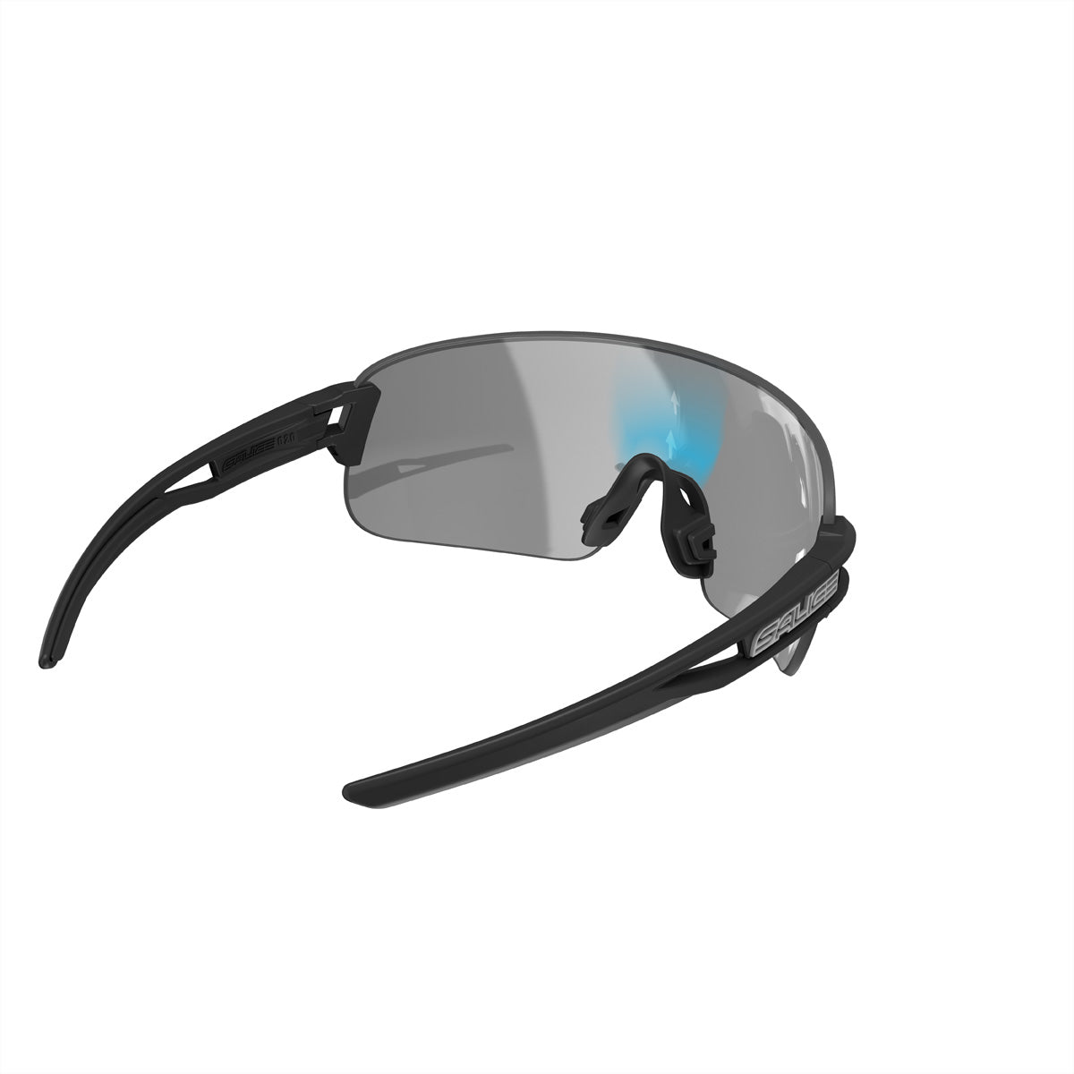 Salice Occhiali Schutzbrille – Schwarze Gläser, 100 % UV-Schutz