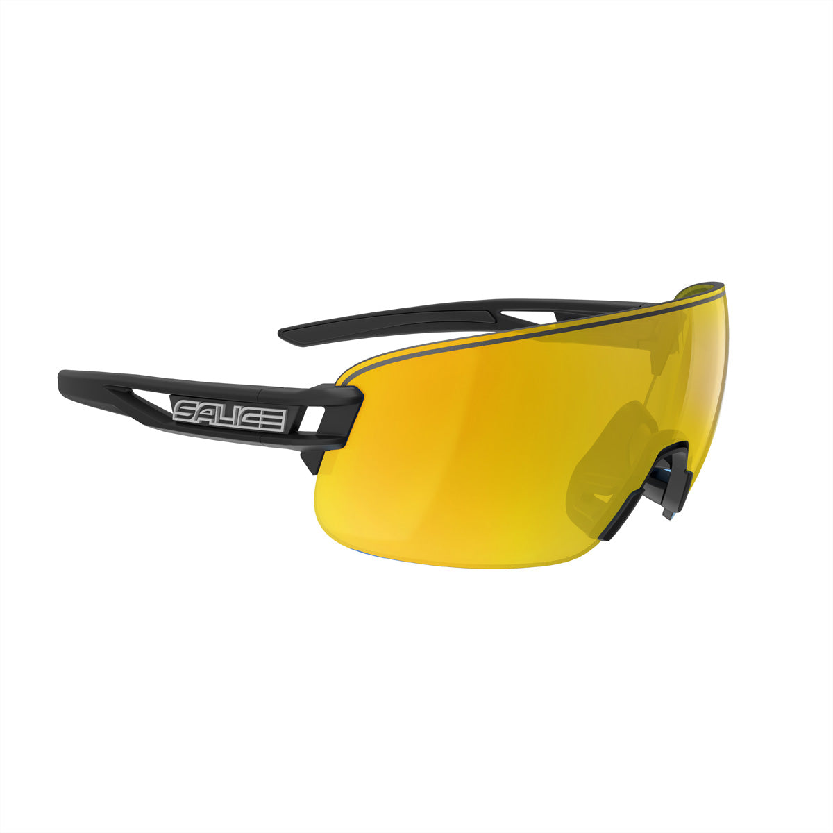 Salice Occhiali Schutzbrille 021RWX – Gelbe Gläser, Antibeschlag, 100 % UV-Schutz