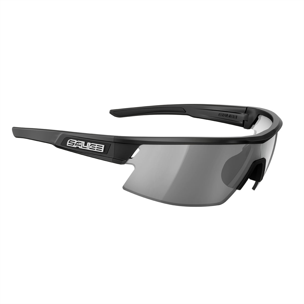 Salice occhiali Salice – Sportbrille 025RWX – UV400, austauschbare Polycarbonat-Ersatzlinse, antibeschlag – schwarz – Plastik