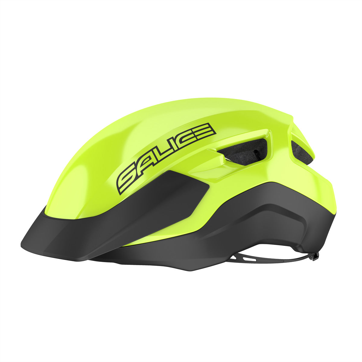 Salice occhiali Salice – Schutzhelm Vento – Grün, L (58–61 cm), belüftet, mit LED-Rücklicht, EN 1080