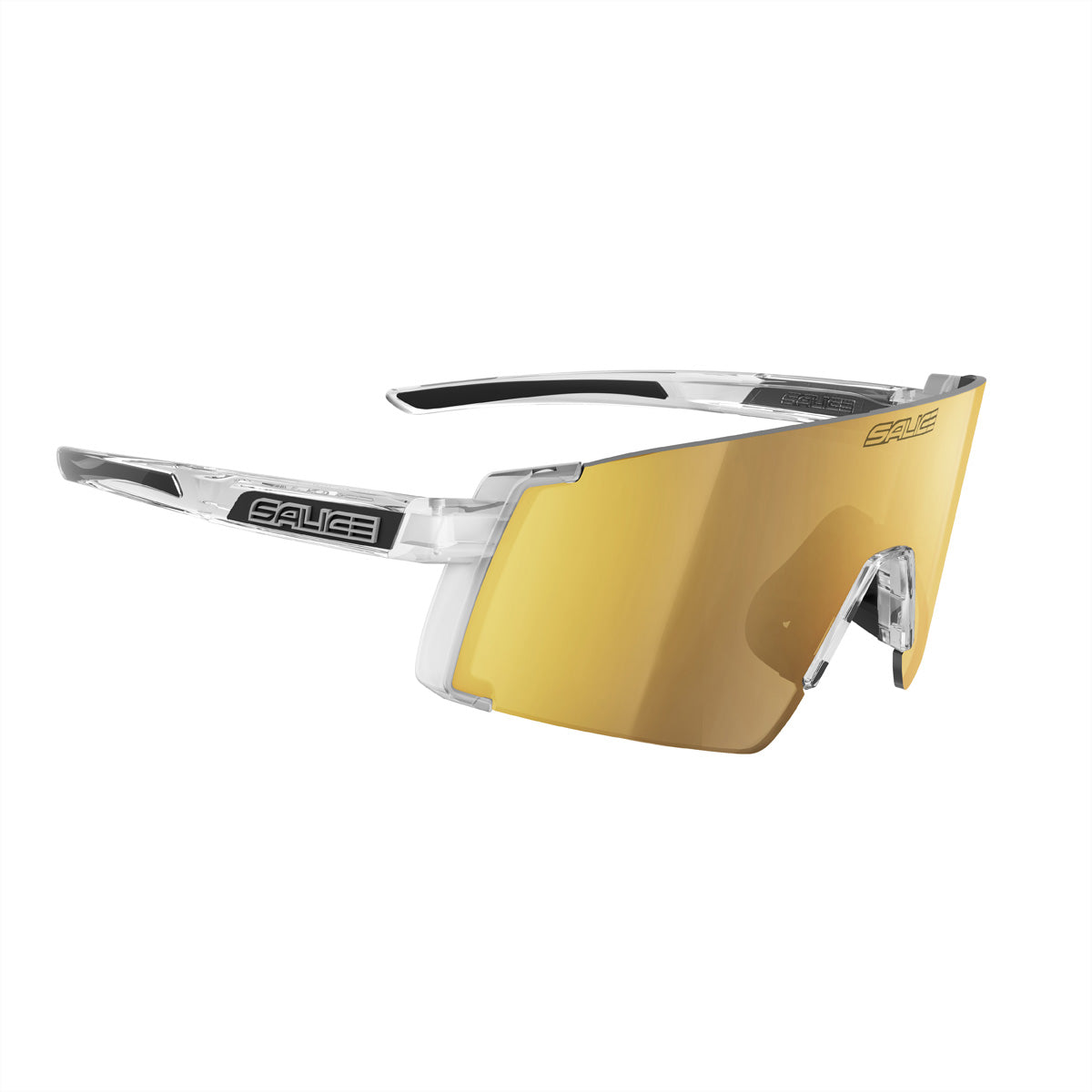 Salice Occhiali Schutzbrille 027RW – Goldene Gläser, Antibeschlag, 100 % UV-Schutz