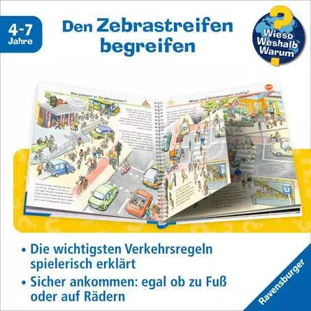Ravensburger Buch – Wieso? Weshalb? Warum? – Alles über den Strassenverkehr (Band 50), 16 Seiten