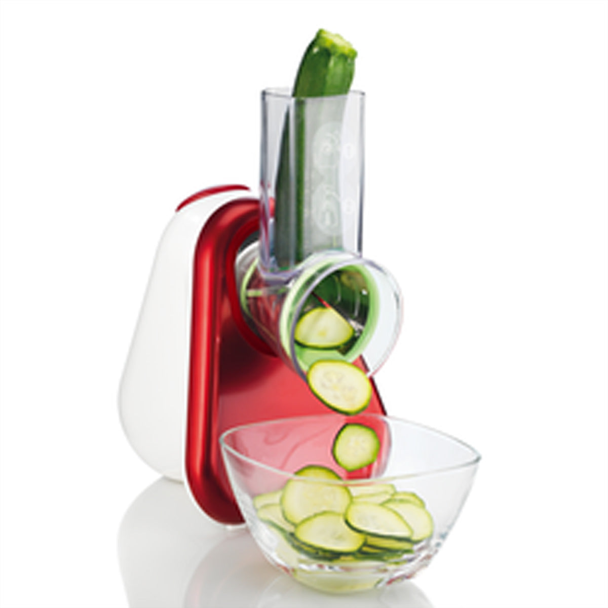 Moulinex Zerkleinerer Fresh Express Plus – 200 W – rot/weiss