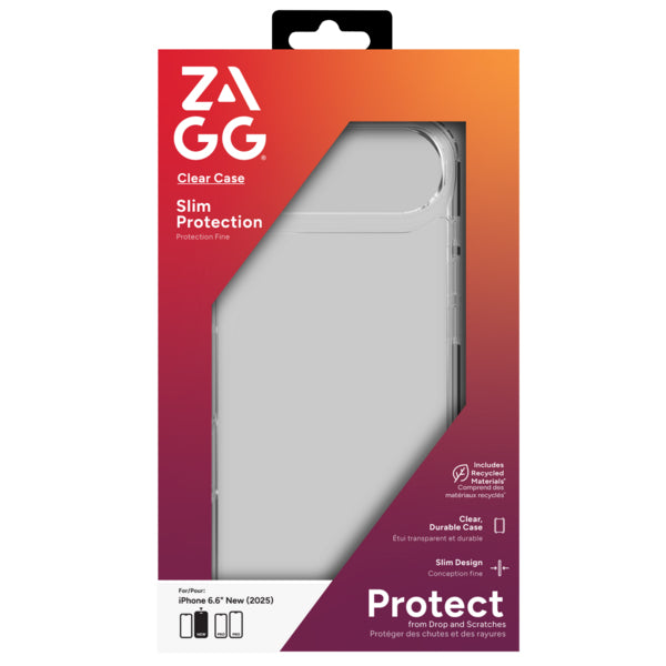 ZAGG Backcover Capitol – für Apple iPhone – transparent – TPU