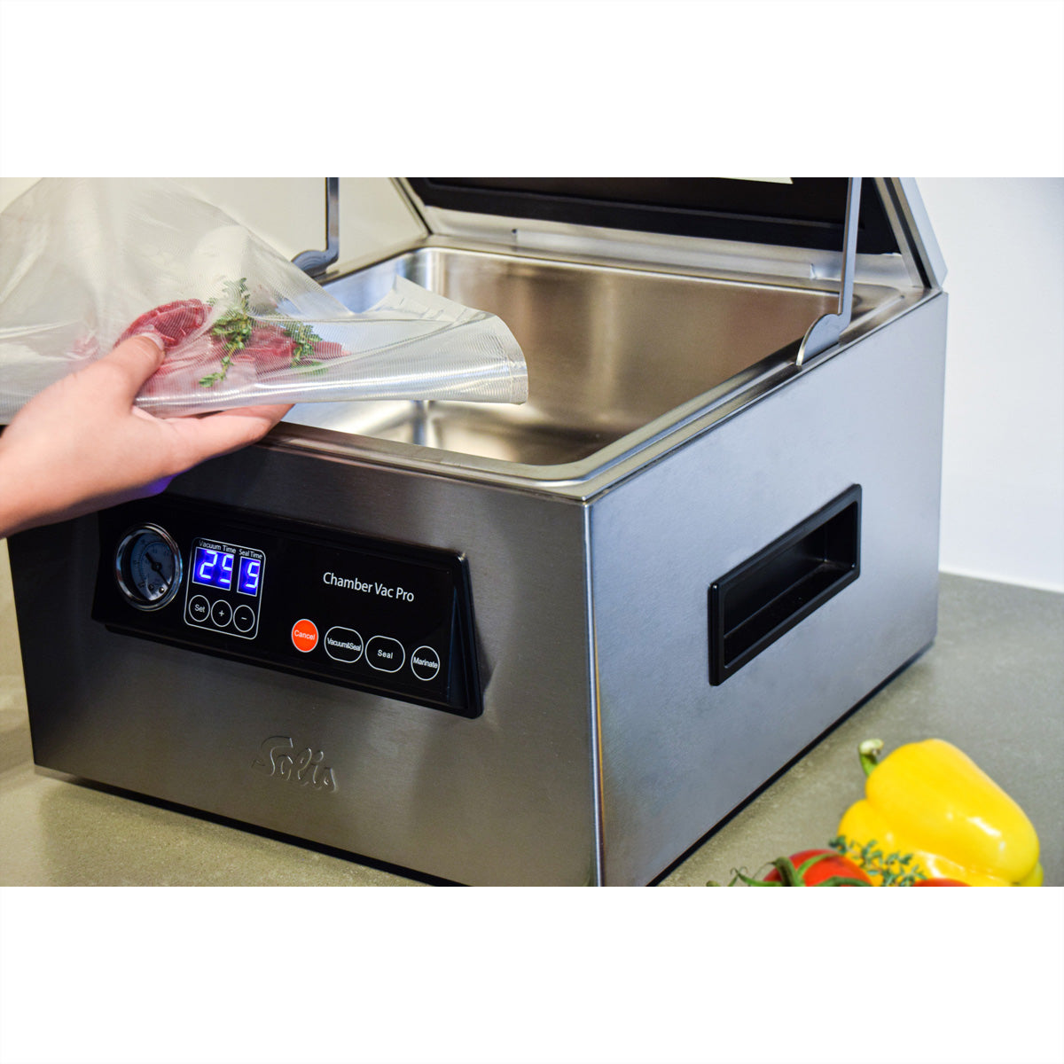 Solis Chamber Vac Pro 5702 Kammervakuumierer – 7 l, 72 l/min, 350 W