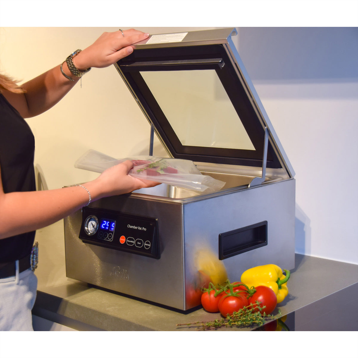 Solis Chamber Vac Pro 5702 Kammervakuumierer – 7 l, 72 l/min, 350 W