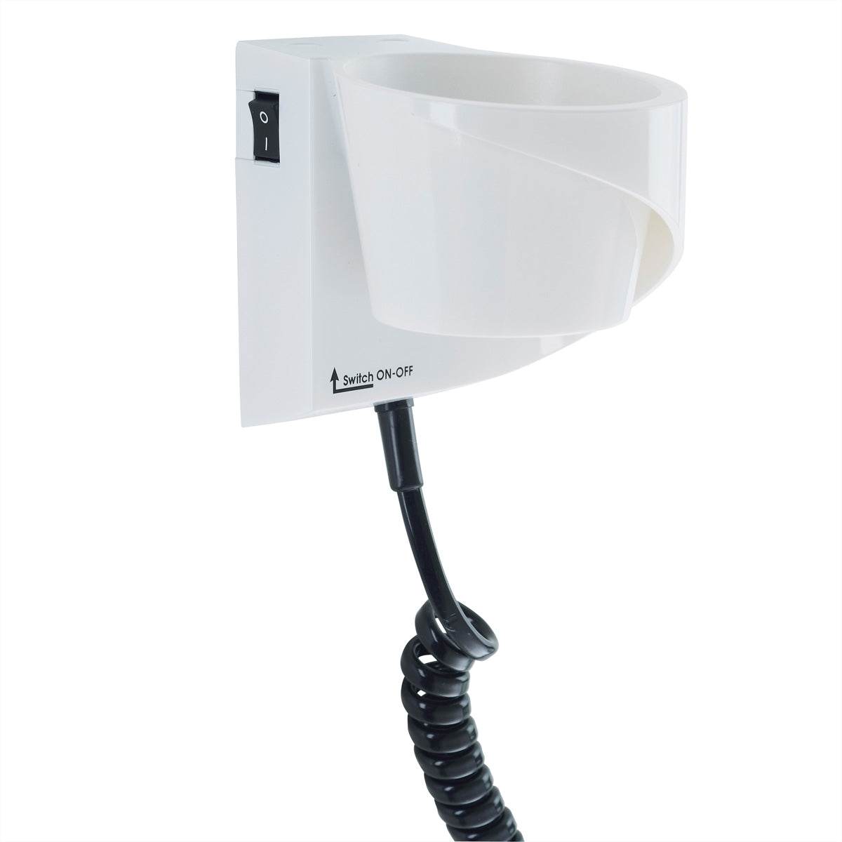 Solis Haartrockner Swiss Perfection 443 – 1800 W, mit Wandhalterung – weiss