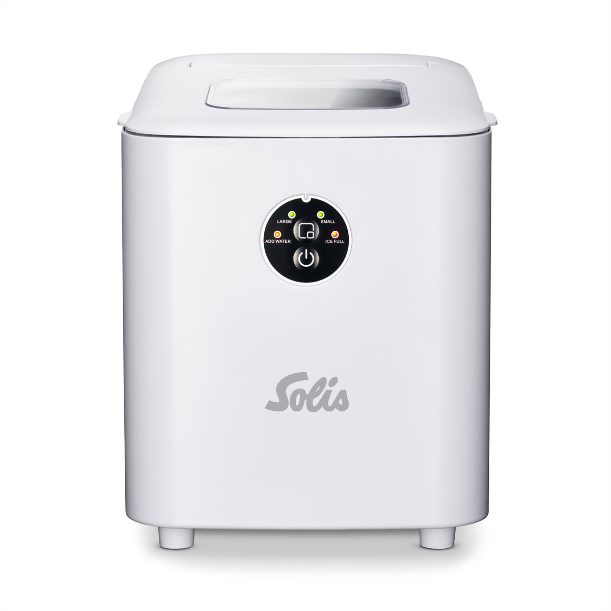 Solis Eiswürfelmaschine Ice Cube Express SEV Typ 8510 – 12 kg/24 h, 1 l – weiss