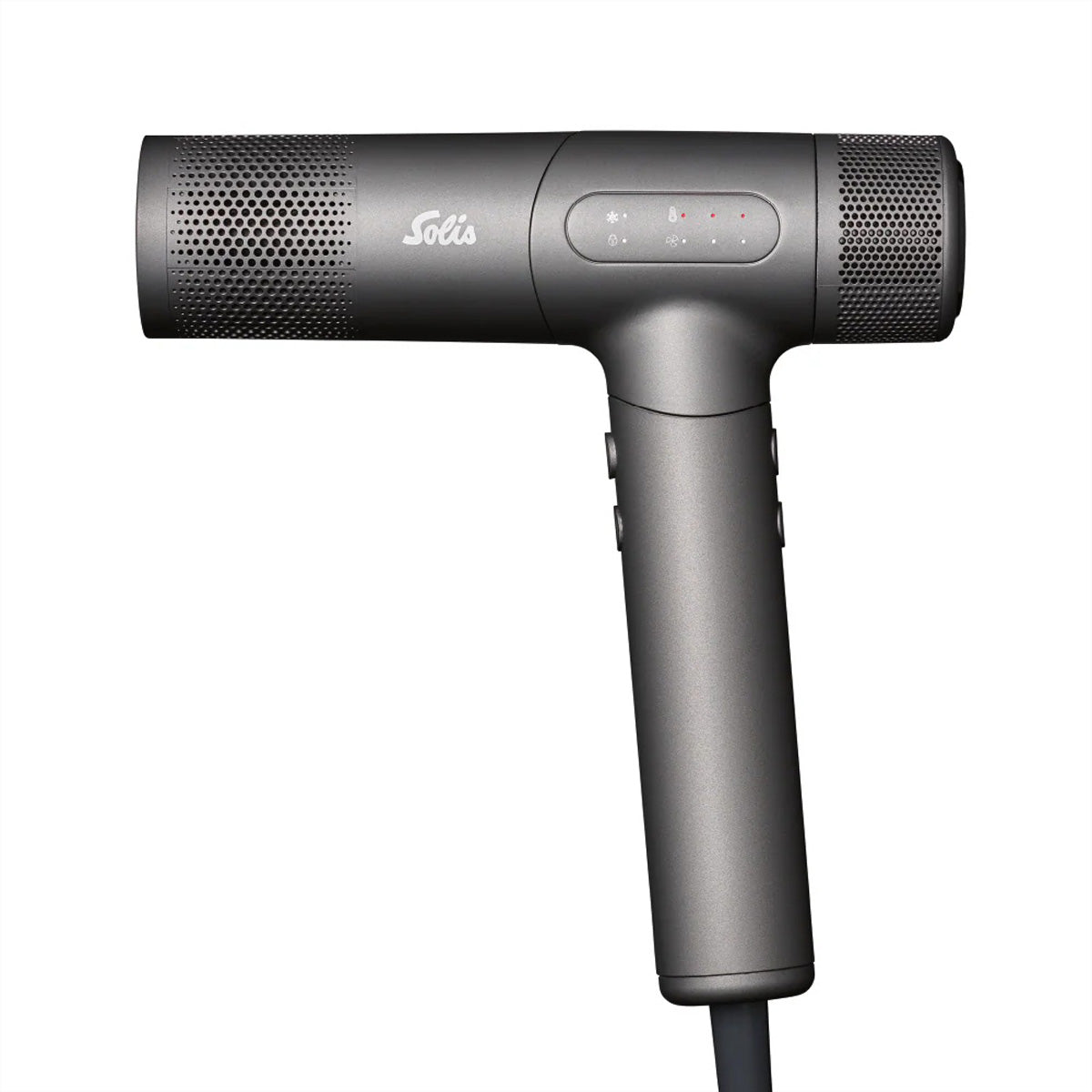 Solis Haartrockner AirVolution 280SE – 1600 W, Ionen, Cool-Shot – 2,2 m Kabel – Grau
