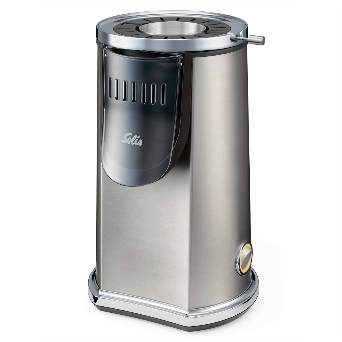 Solis Popcornmaschine Pop & Fun Typ 8504 – 80 g, 1 200 W – Edelstahl