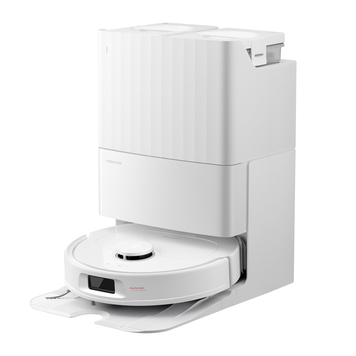 Roborock Saugroboter Qrevo S ProX mit Absaugstation und Wischfunktion – 18500 Pa, 180 min, Höhe 97 mm