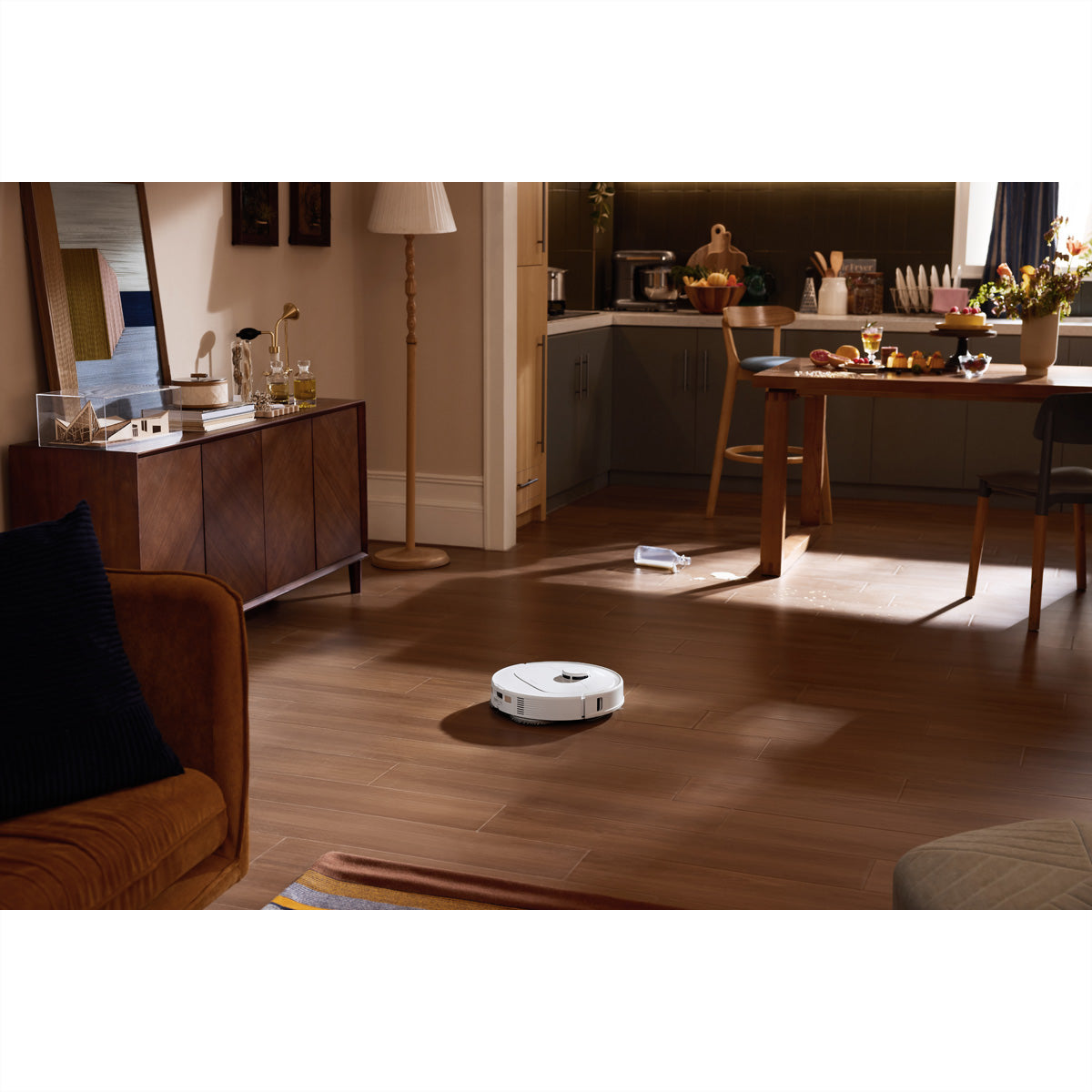 Roborock Saugroboter Qrevo S ProX mit Absaugstation und Wischfunktion – 18500 Pa, 180 min, Höhe 97 mm